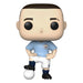 Figurine Funko POP! Phil Foden de Manchester City, vue de face dans sa boîte-fenêtre.