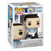 Détail de la figurine Funko POP! Phil Foden, maillot Manchester City, posée hors de sa boîte.