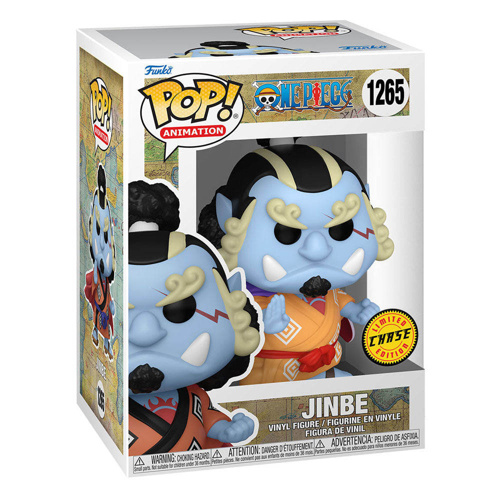 Figurine Funko POP! Jinbe One Piece en vinyle de 9 cm