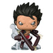 Figurine Funko POP! One Piece Luffy Snake-Man, pose dynamique prête au combat.