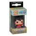 Gros plan sur un porte-clés Funko Pocket POP! Luffy en Kimono 4 cm
