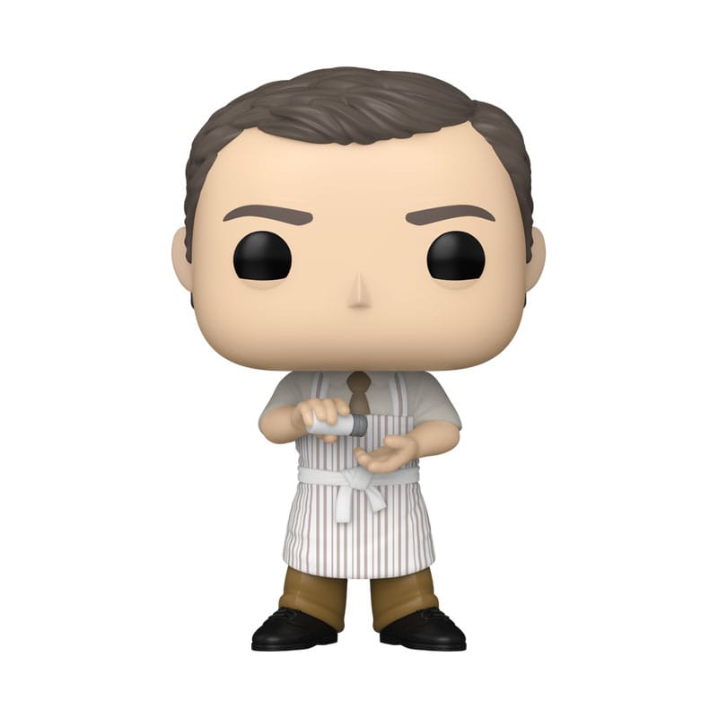 Figurine Funko POP! Charles Boyle de Brooklyn Nine-Nine en vinyle, vue de face dans sa boîte-fenêtre