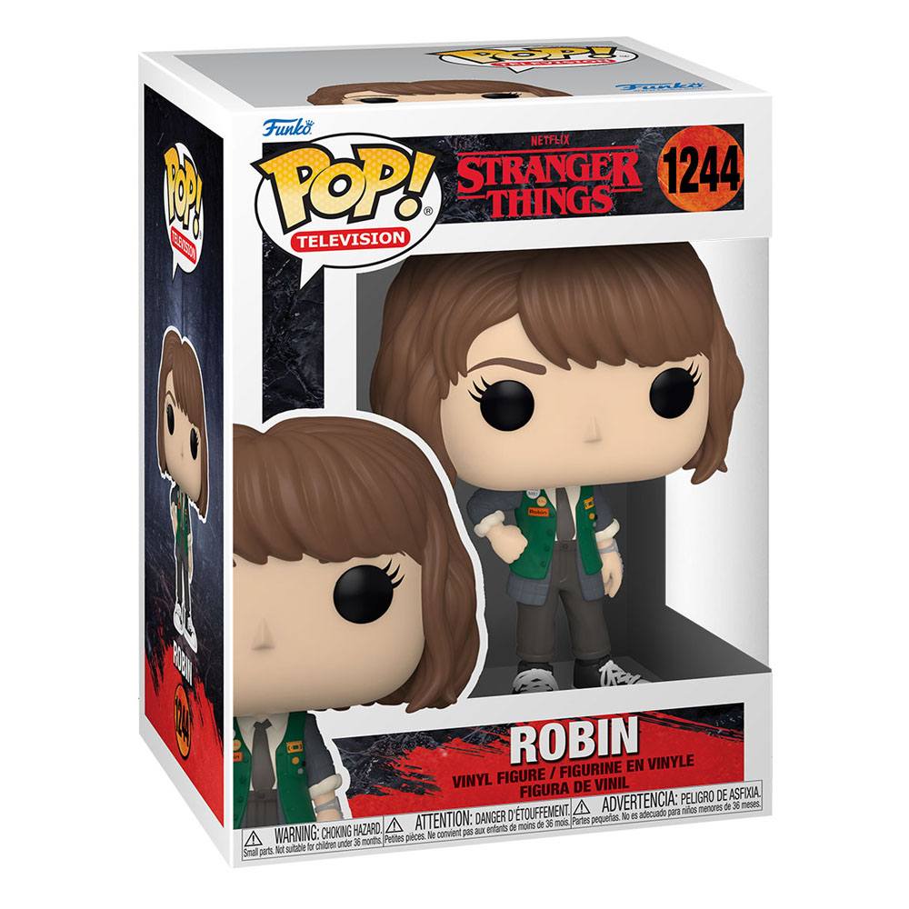 Boîte-fenêtre de la figurine Funko POP! Robin Buckley Stranger Things