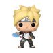 Figurine Funko POP Boruto avec Rasengan phosphorescent (Glow in the Dark) en gros plan