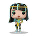 Figurine Funko POP! Cleo De Nile Monster High en gros plan, détails du visage et tenue égyptienne.