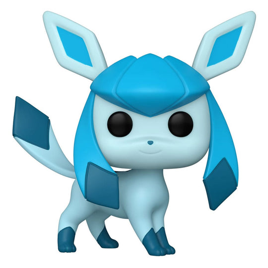 Figurine Funko POP! Pokémon Glaceon de face, 9 cm
