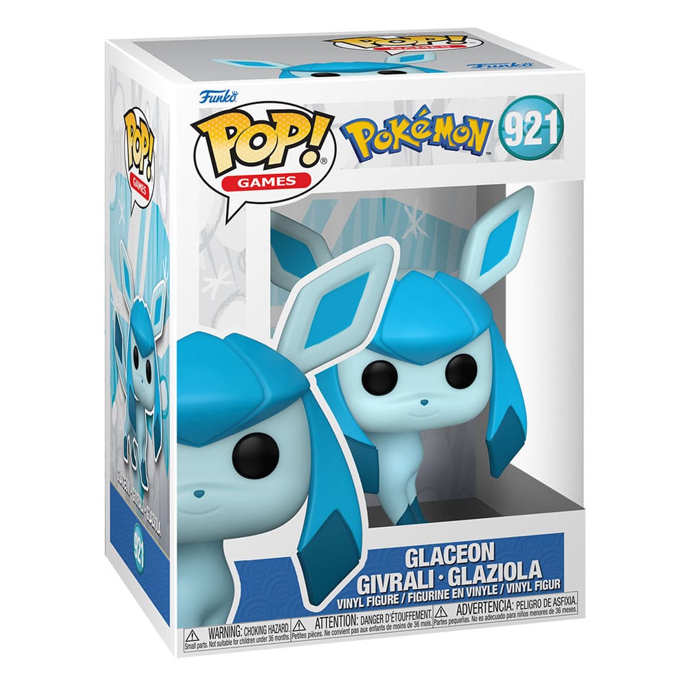 Boîte-fenêtre de la figurine Funko POP! Glaceon Pokémon