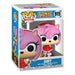 Vue détaillée de la figurine Funko POP Amy Rose avec son marteau Piko Piko