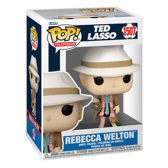 Figurine Funko POP! TV Ted Lasso Rebecca Welton dans sa boîte-fenêtre
