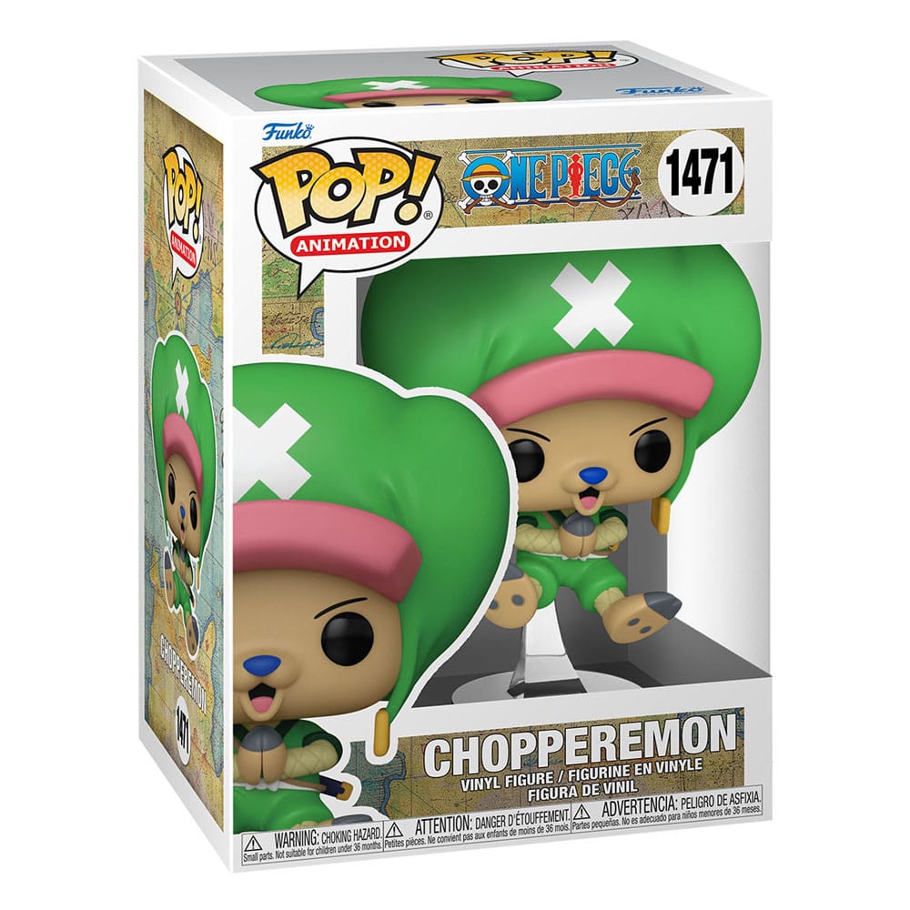 Figurine Funko POP! Chopperemon One Piece Wano dans sa boîte-fenêtre