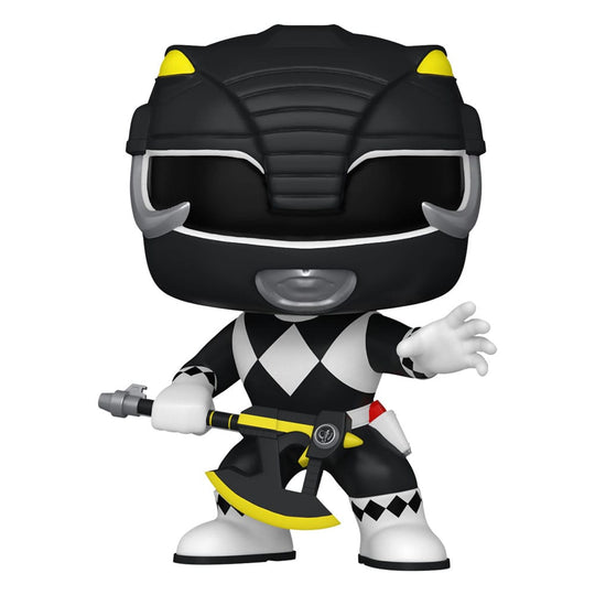 Figurine Funko POP! TV Power Rangers 30th Black Ranger de face