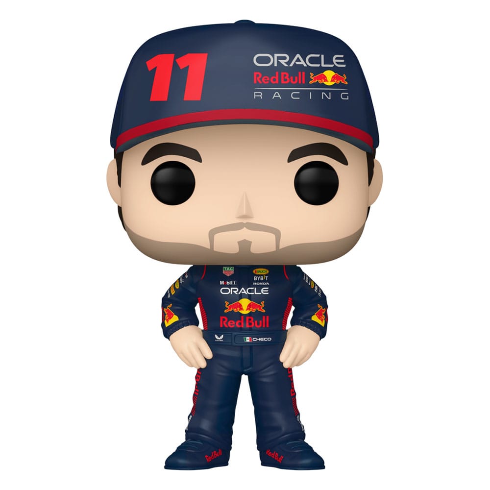 Figurine Funko POP! Formule 1 Sergio Perez Red Bull Racing de face