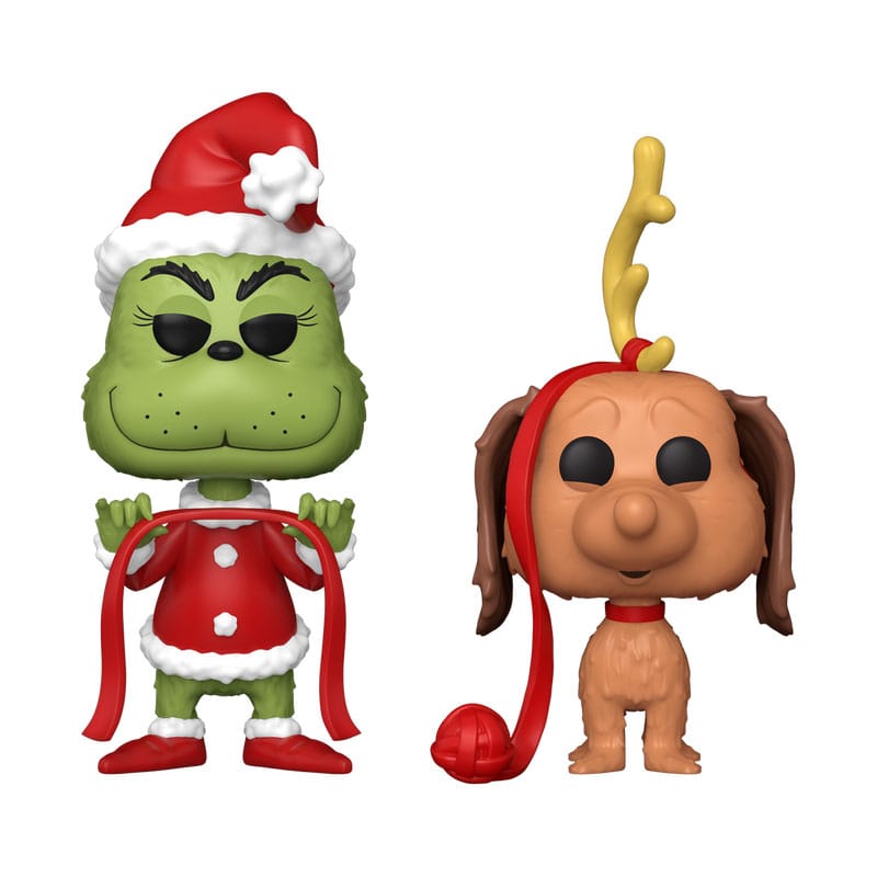 Pack Funko POP! Le Grinch et Max (Anniversaire) en boîte-fenêtre