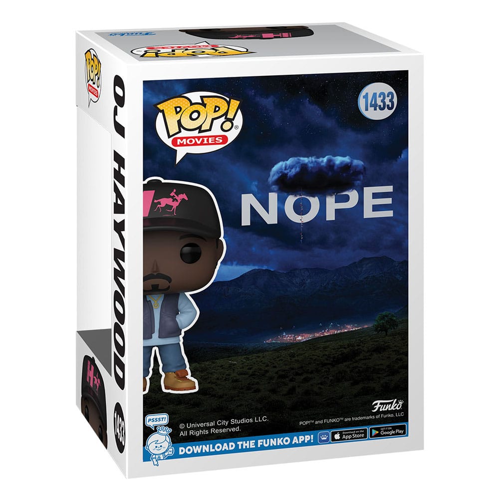 Figurine Funko POP! OJ Haywood hors de sa boîte, montrant les détails du personnage et sa base.