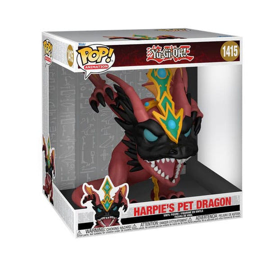 Boîte-fenêtre de la figurine Funko POP! Jumbo Harpie's Pet Dragon Yu-Gi-Oh!