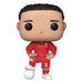 Figurine Funko POP! Darwin Núñez Liverpool FC en vinyle, vue de face, dans sa boîte-fenêtre.