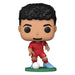 Figurine Funko POP! Luis Díaz Liverpool FC en vinyle 9cm, vue de face