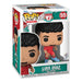 Boîte-fenêtre de la figurine Funko POP! Luis Díaz Liverpool FC, avec figurine visible