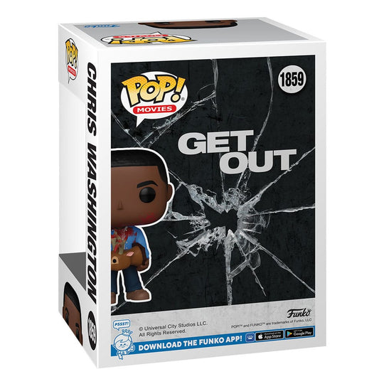 Détail de la figurine Funko POP! Get Out Chris Washington et le cerf