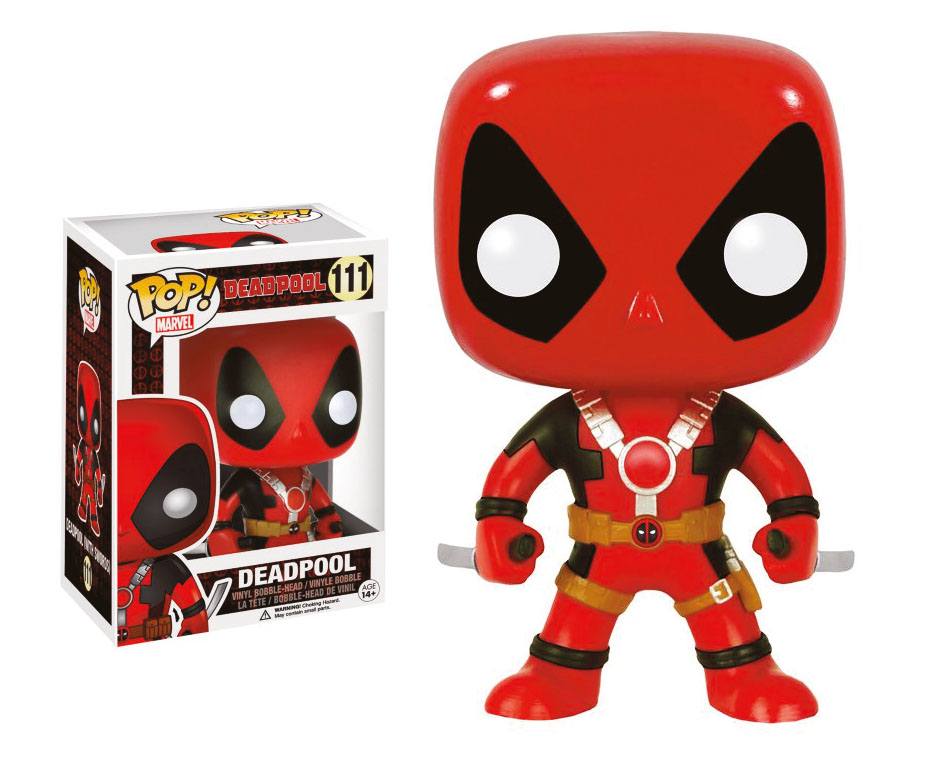 Figurine Funko POP! Deadpool Two Swords Bobble Head 10 cm en boîte-fenêtre