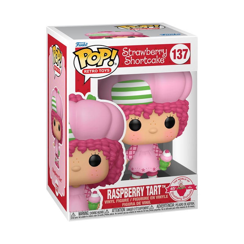 Boîte-fenêtre de la figurine Funko POP! Raspberry Tart Charlotte aux Fraises