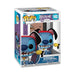 Boîte-fenêtre de la figurine Funko POP! Stitch Pongo 101 Dalmatiens, avec la figurine visible