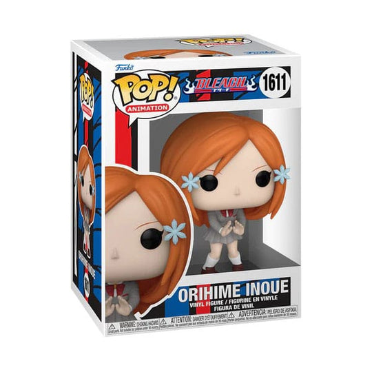 Figurine Funko POP! Orihime Inoue Bleach dans son emballage boîte-fenêtre, prête à collectionner