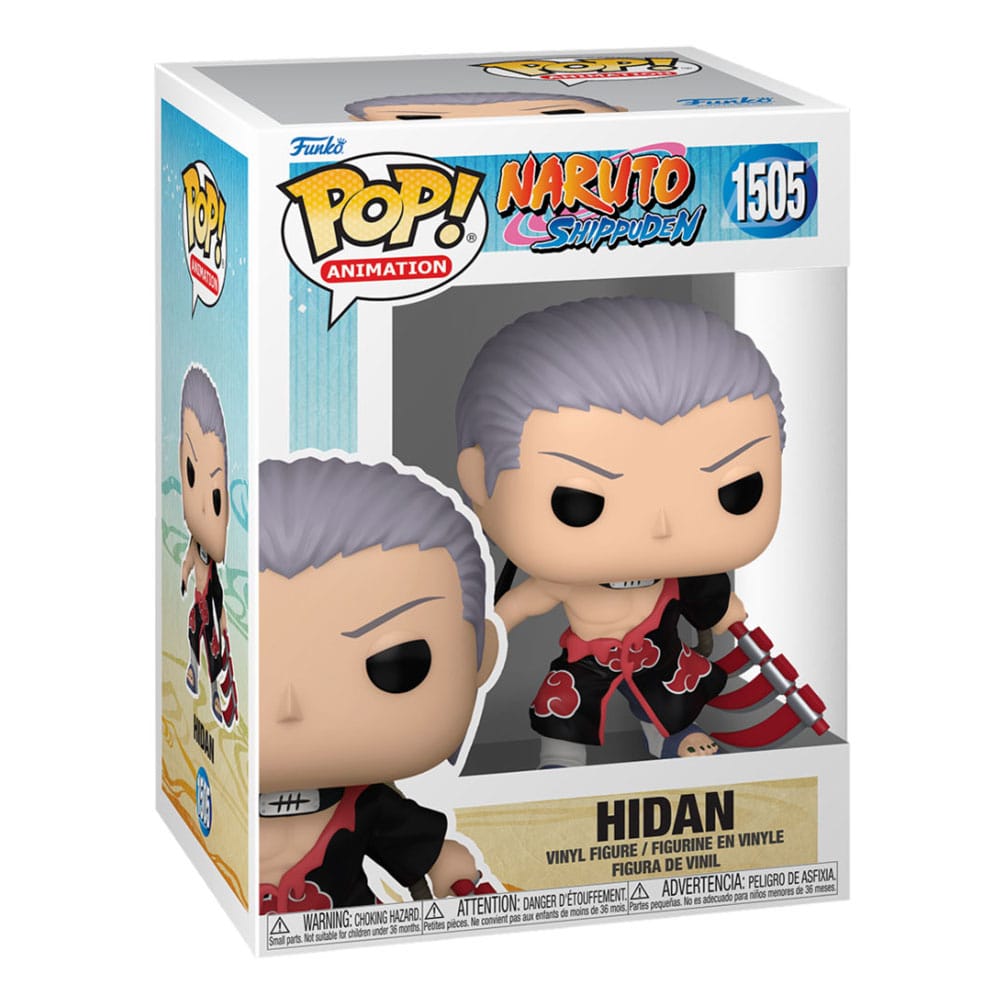 Assortiment de 6 figurines Funko Pop! Naruto Hidan avec la version Chase
