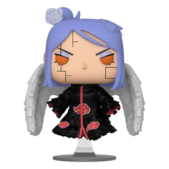 Funko Pop Konan Naruto Shippuden figurine vinyle 9 cm en gros plan