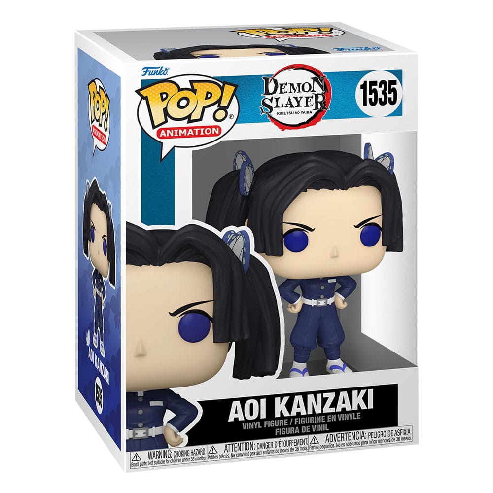 Détail de la figurine Funko POP! Aoi Kanzaki Kimetsu no Yaiba