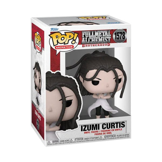 Boîte-fenêtre de la figurine Funko Pop Izumi Curtis FMA Brotherhood