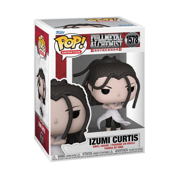 Boîte-fenêtre de la figurine Funko Pop Izumi Curtis FMA Brotherhood