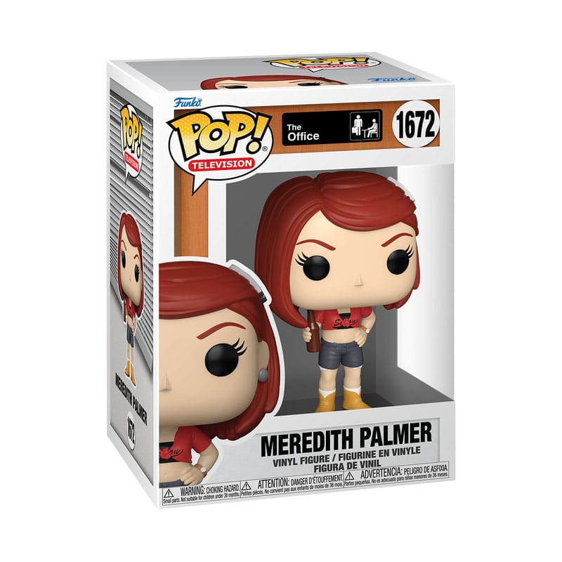 Détail de la figurine Funko POP! Meredith Palmer The Office