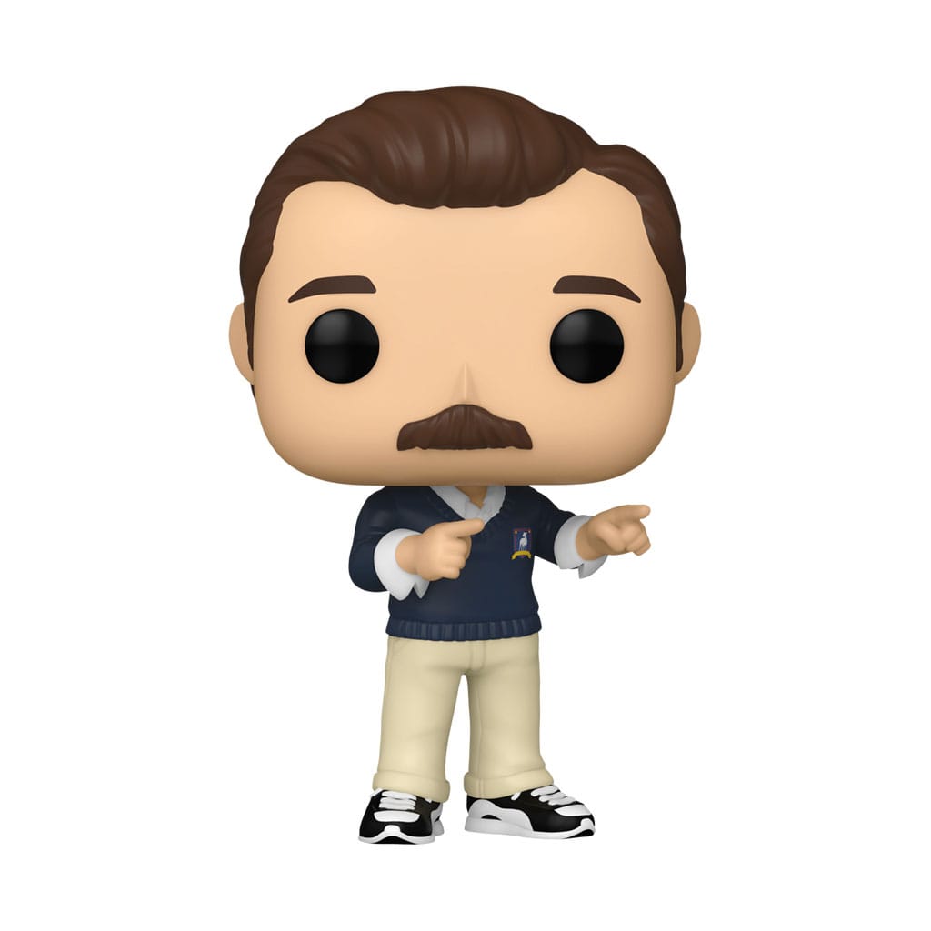 Figurine Funko POP! Ted Lasso en vinyle 9 cm, vue de face