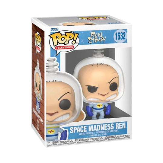 Boîte-fenêtre de la figurine Funko POP! Ren (Space Suit) Nick Rewind