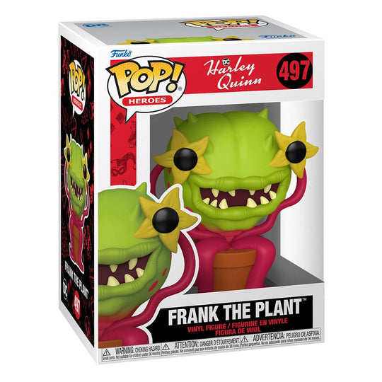 Boîte-fenêtre de la figurine Funko POP! Frank the Plant Harley Quinn Animated Series