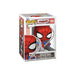 Figurine Funko POP! Friendly Neighborhood Spider-Man (Final Suit) dans sa boîte-fenêtre, vue d'ensemble.