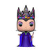 Figurine Funko POP! Disney Reine Maléfique (Evil Queen) robe noire et violette 9 cm de face