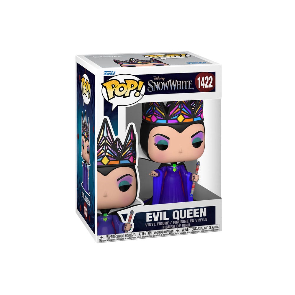 Boîte-fenêtre Funko POP! Disney Evil Queen (Reine Maléfique) avec figurine visible