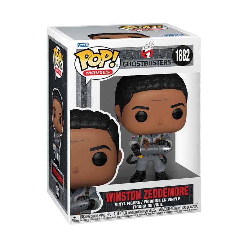 Détail de la figurine Funko POP! Winston Zeddemore de Ghostbusters II