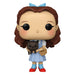 Figurine Funko POP! Dorothy avec Toto du Magicien d'Oz, vue de face dans sa boîte-fenêtre.
