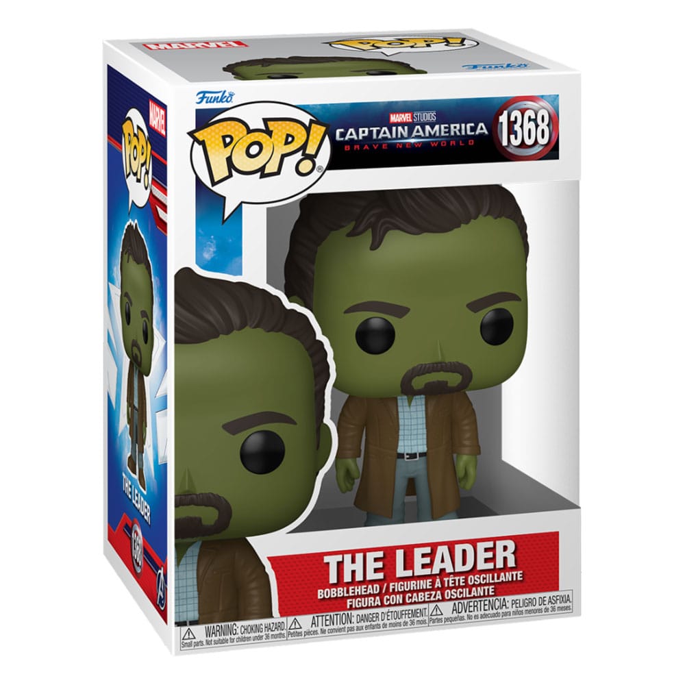 Gros plan de la figurine Funko POP! The Leader de Marvel, 9 cm