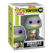 Figurine Funko POP! Donatello TMNT en vinyle de 9 cm, détail du bâton et de la serviette