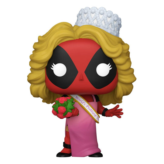 Figurine Funko POP Deadpool Parodie Beauty Pageant vue de face