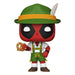 Figurine Funko POP Deadpool Parodie Lederhosen vue de face