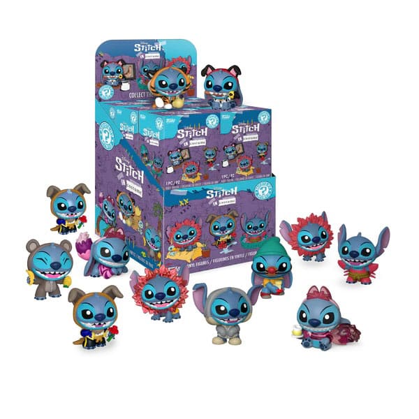 Présentoir complet Funko Mystery Minis Disney Stitch in Costume (12 figurines)