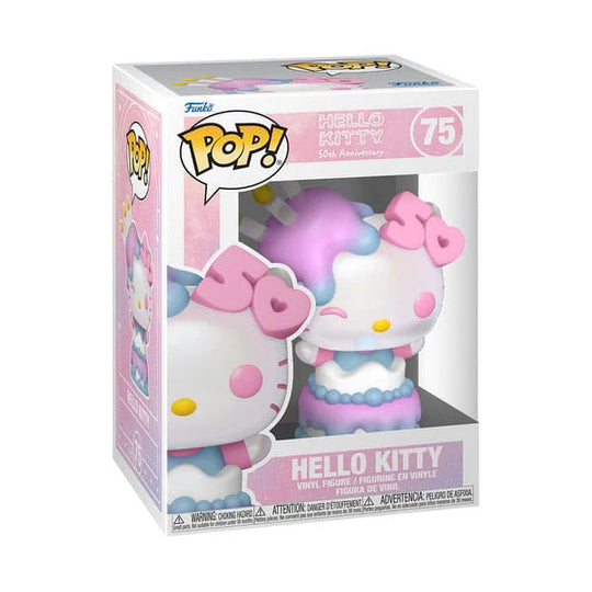 Détail de la figurine Funko POP! Hello Kitty In Cake Sanrio de 9 cm, hors de sa boîte