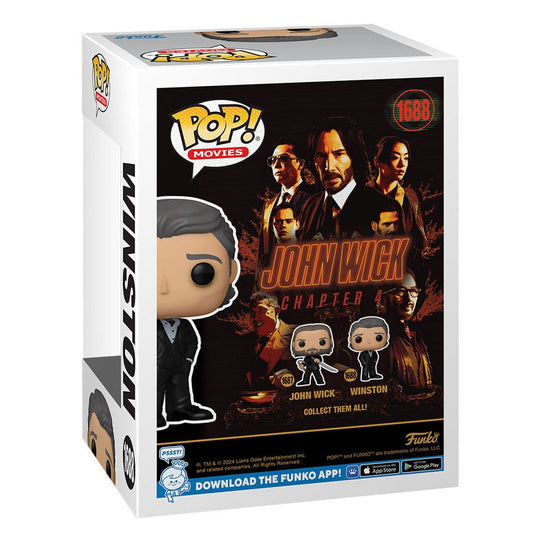Détail de la figurine Funko POP! Winston du film John Wick 4