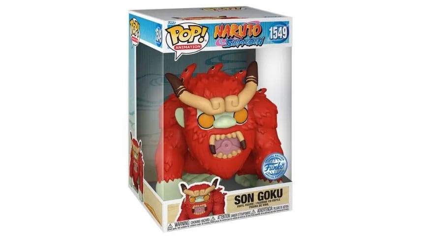 Figurine Funko POP! Super Sized Naruto Son Goku dans sa boîte-fenêtre