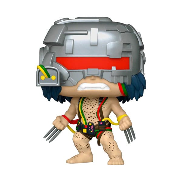 Figurine Funko POP! Wolverine Ultimate Weapon X 50 ans Marvel en boîte-fenêtre